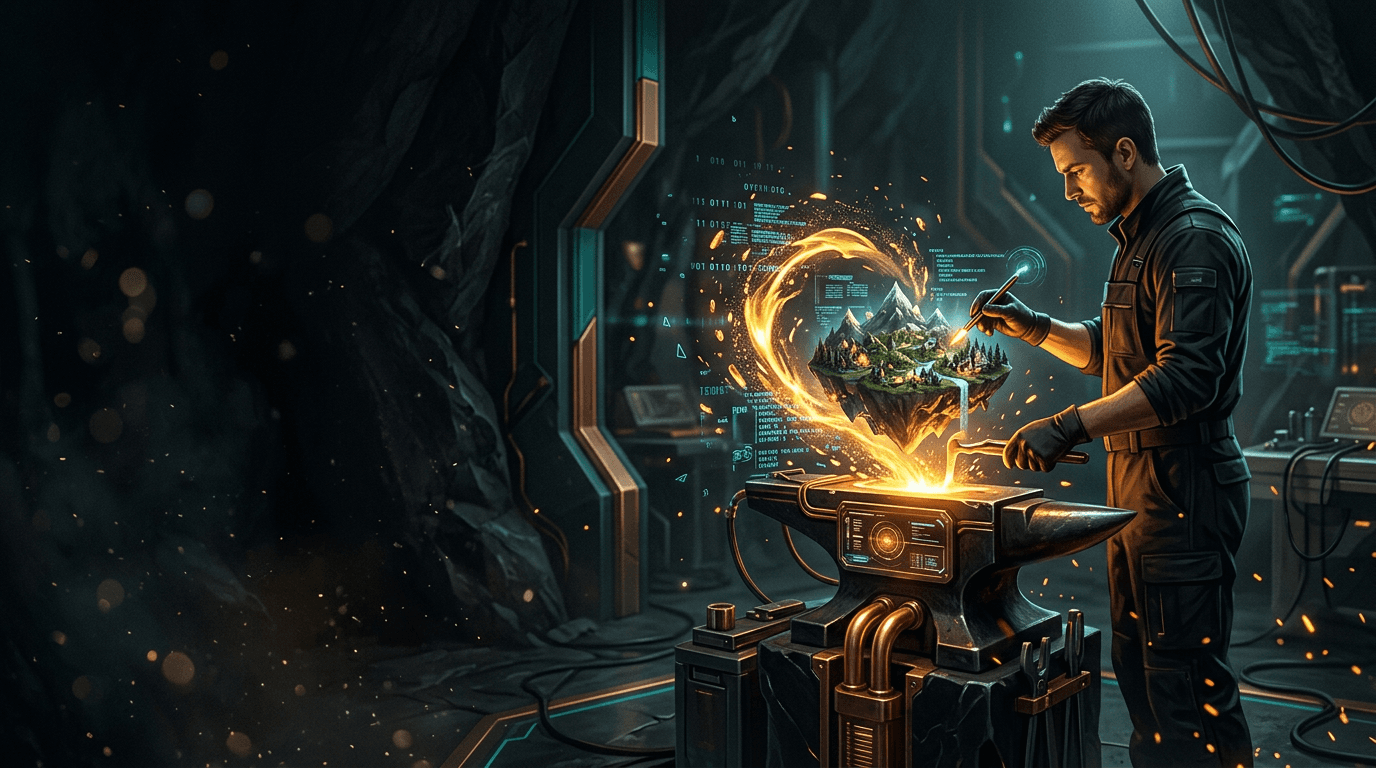 PlayForge hero artwork